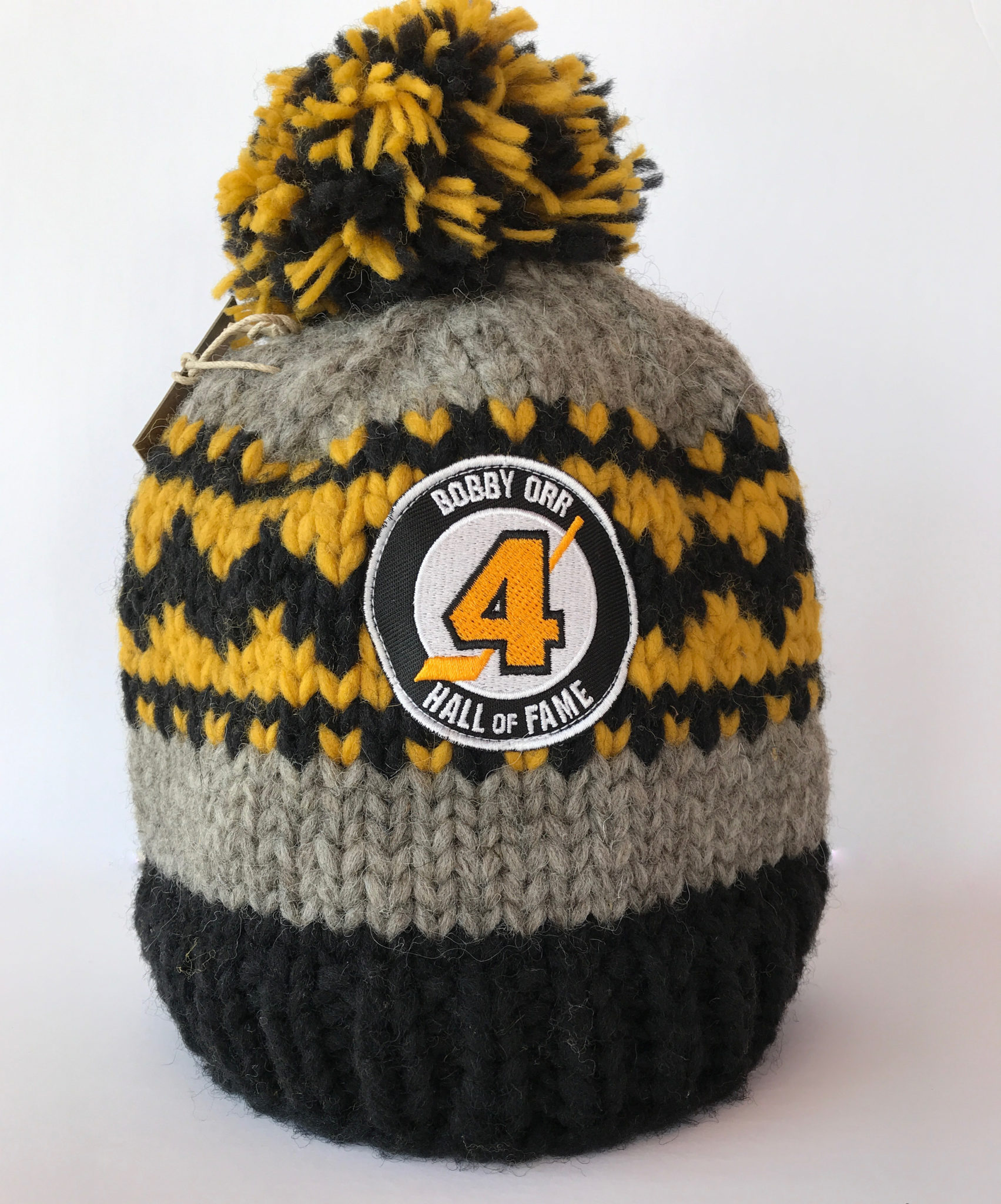 Hand Knit Toque > Bobby Orr Hall of Fame
