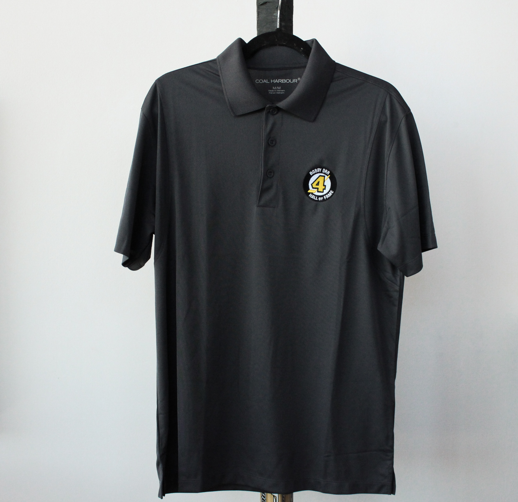 Grey Golf Shirt > Bobby Orr Hall of Fame